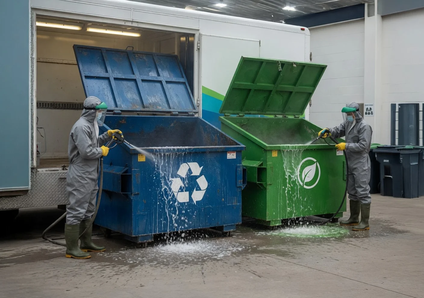 Dumpster & Toter Cleaning